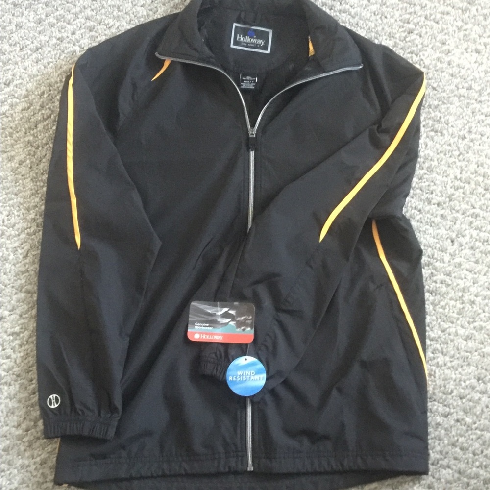 Holloway NEW men's sportswear lined windbreaker - Picture 1 of 8
